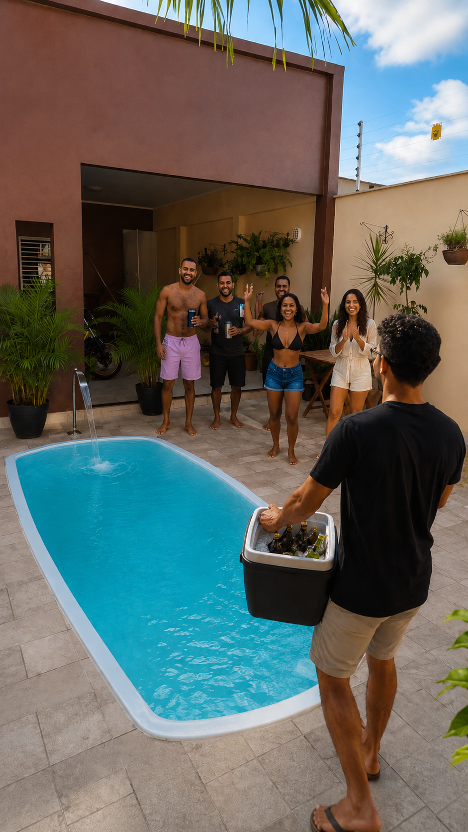 Fim de semana com churrasco